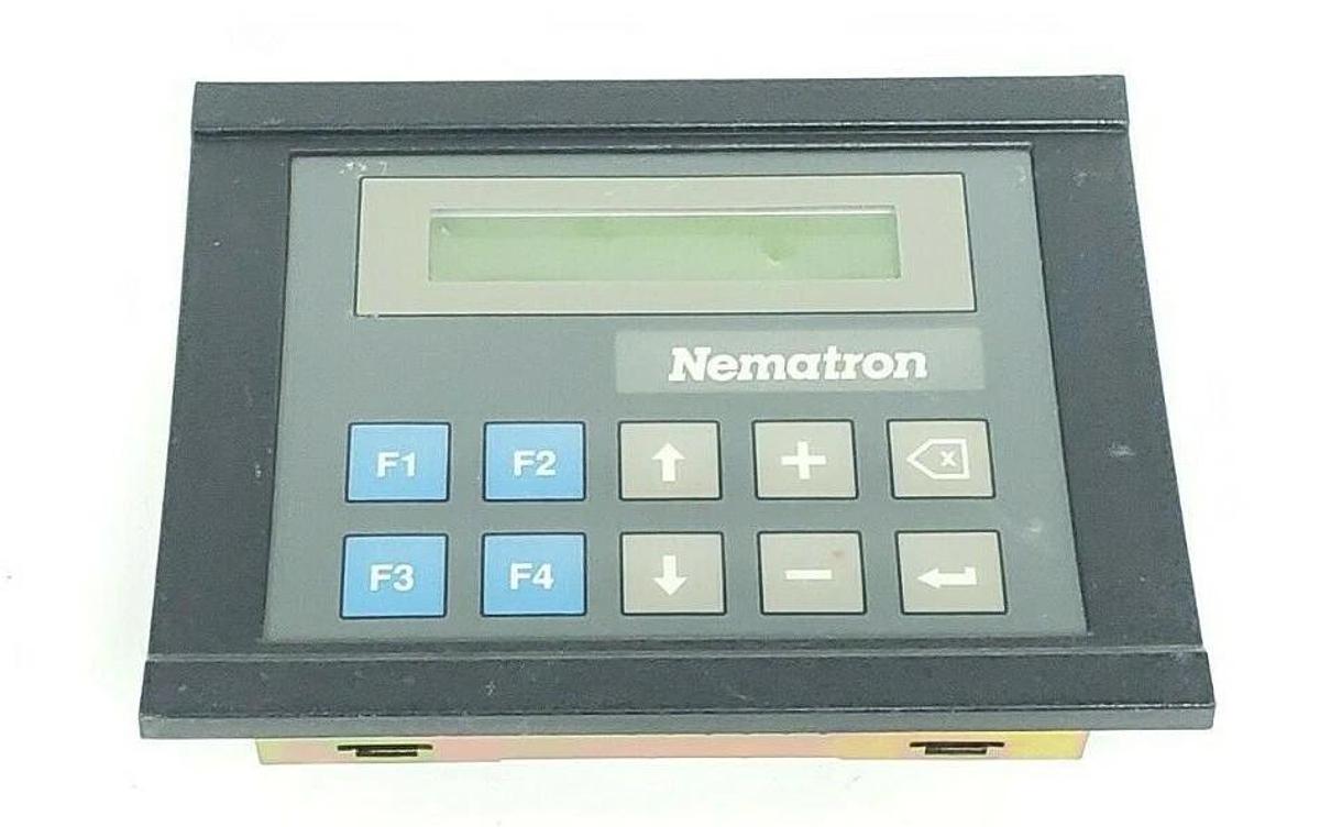 Refurbished REPAIRED NEMATRON CORP. IWS-30M OPERATOR INTERFACE LCD 10KEY 0.5AMP 24VDC IWS30M