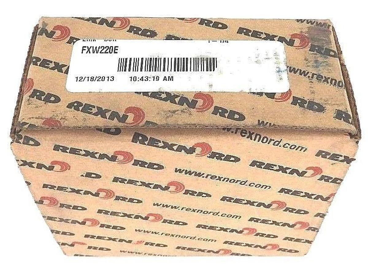 Used NIB REXNORD FXW220E LINK-BELT FLANGE BEARING 2-BOLT, 1.250" ID, 3.937" BHC