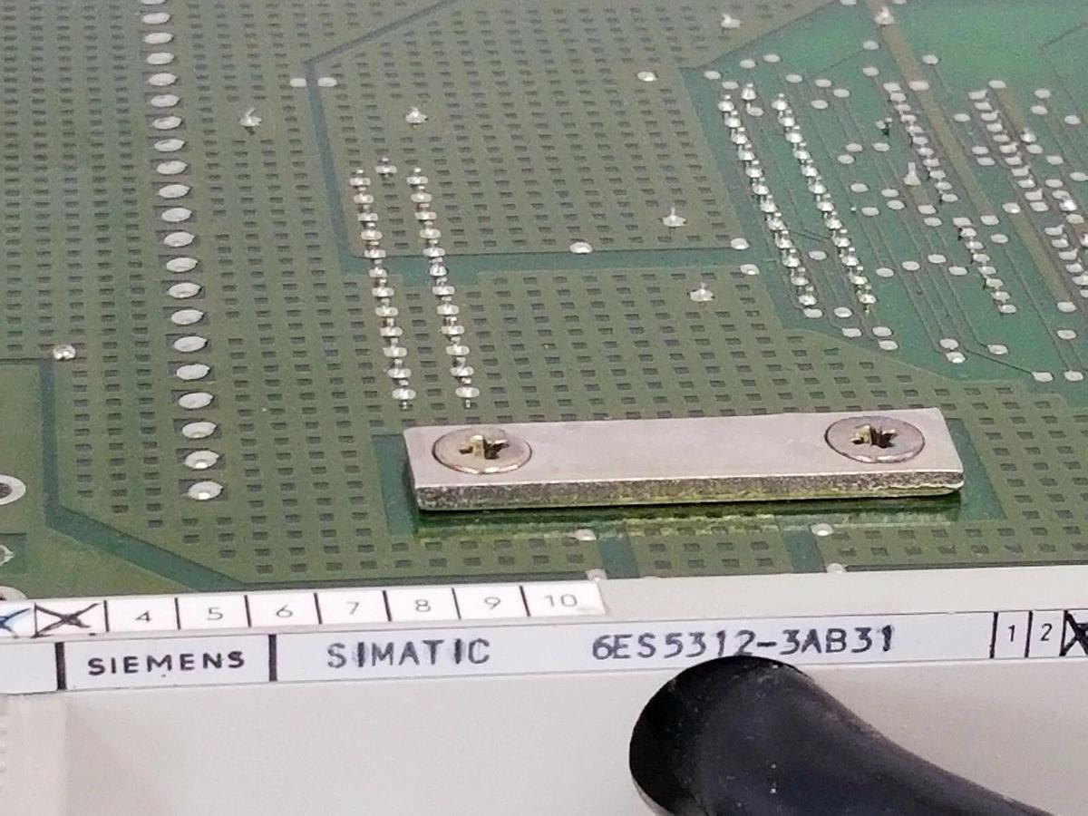 Used SIEMENS 6ES5 312-3AB31 INTERFACE MODULE W/ CABLE GWK-X20 C79040-A0092-C216-05-85