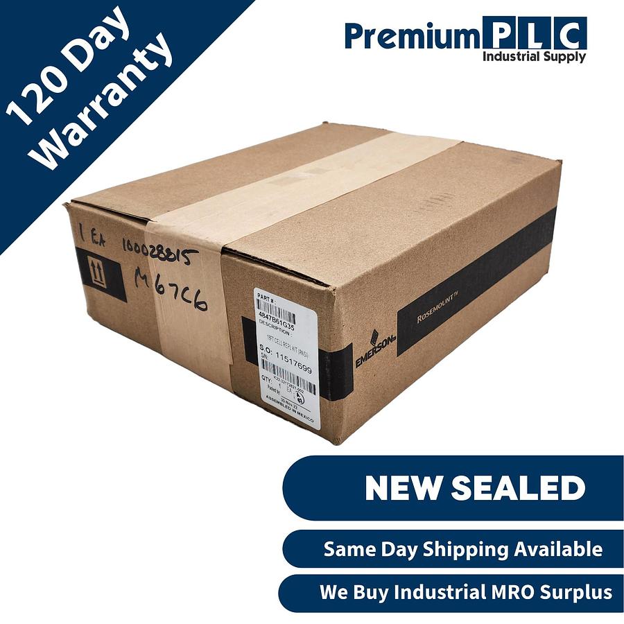 Used NEW EMERSON 4847B61G35 ROSEMOUNT CELL REPLACEMENT KIT ANSI 18' Oxymitter 4000