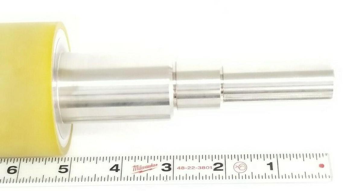 Used NEW GENERIC 318-0001 FEED ROLLER ASSEMBLY REV. 6 14-5/8'' IN. OAL 5'' IN. SHAFT