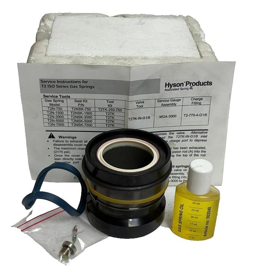 Hyson Products T2-ISOSK-7500 Gas Spring Seal Kit T2NSK-7500 Tanker 2 New