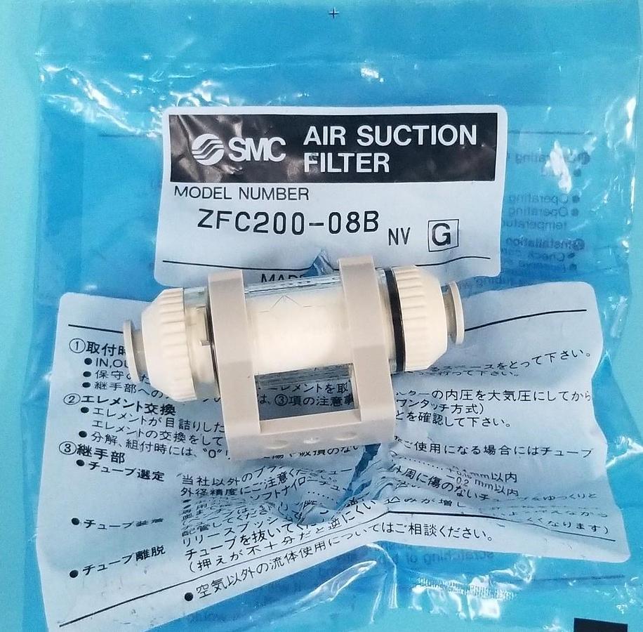 Used NEW SMC ZFC200-08B AIR SUCTION FILTER ZFC20008B