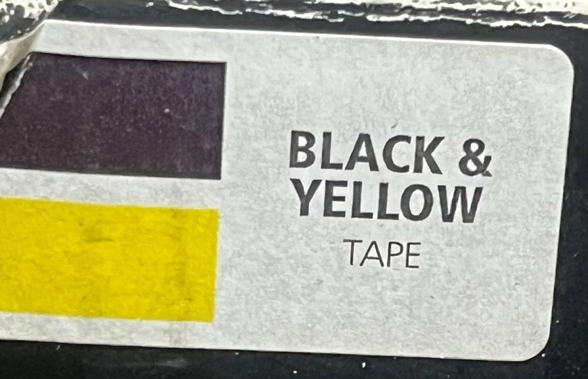 Skipper 01-OBY Retractable Safety Barrier 9m (30ft) Black/Yellow Tape NSMP