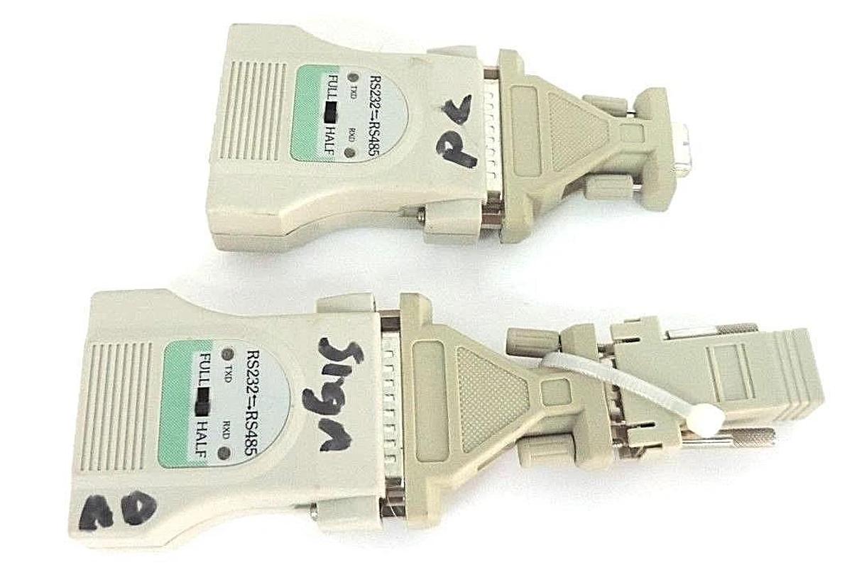 Used LOT OF 2 MCV-850S ADAPTER RS232 TO RS485 CONVERTER