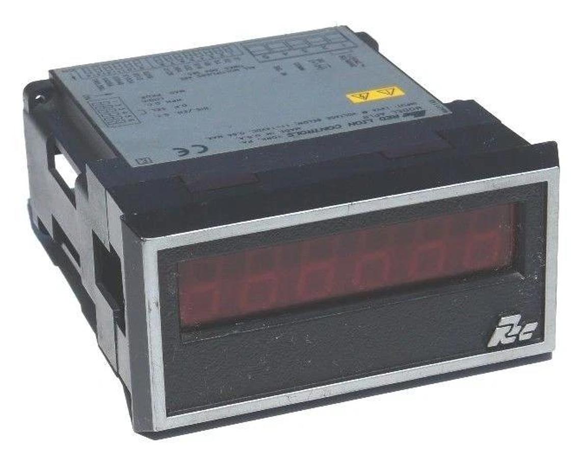 Used RED LION CONTORLS APLR0600 RATE INDICATOR 6 DIGIT 115VAC 11-14VDC .6AMP APLR