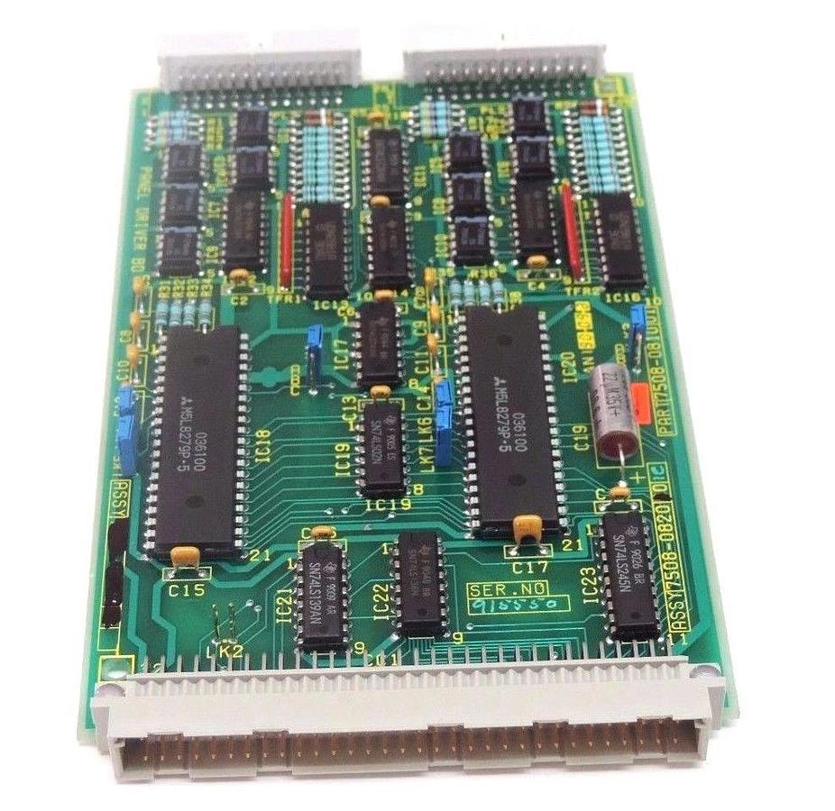 Used PRESSTECH PART: 7508-0810-01 PANEL DRIVER BOARD ASSY: 7508-0820, 7508-0820-01