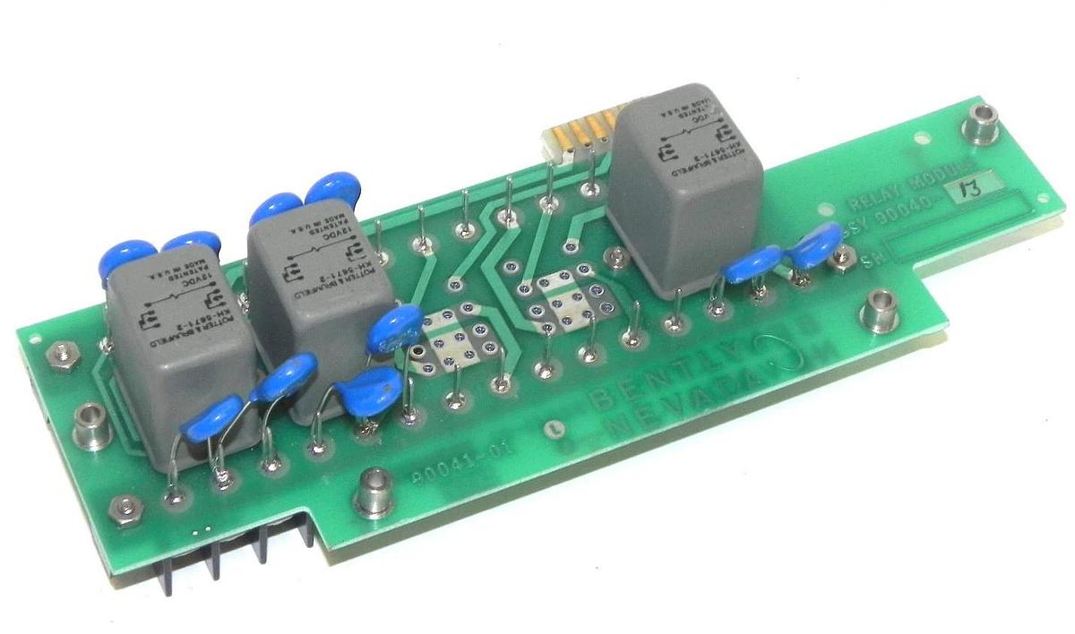 Used BENTLY NEVADA 90040-13 RELAY MODULE 9004013