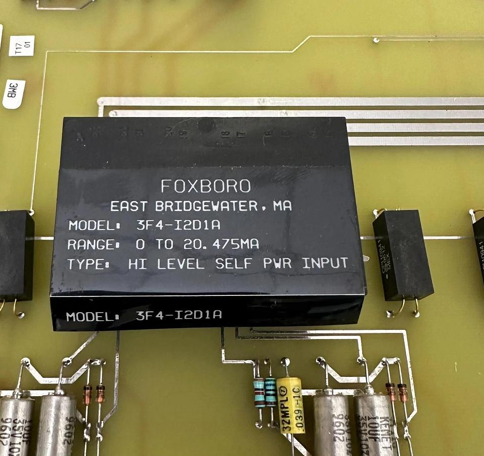 NEW FOXBORO 3F4-I2D1A / 3F4I2D1A HIGH LEVEL INPUT MA/D CONVERTER BOARD A2047UN H