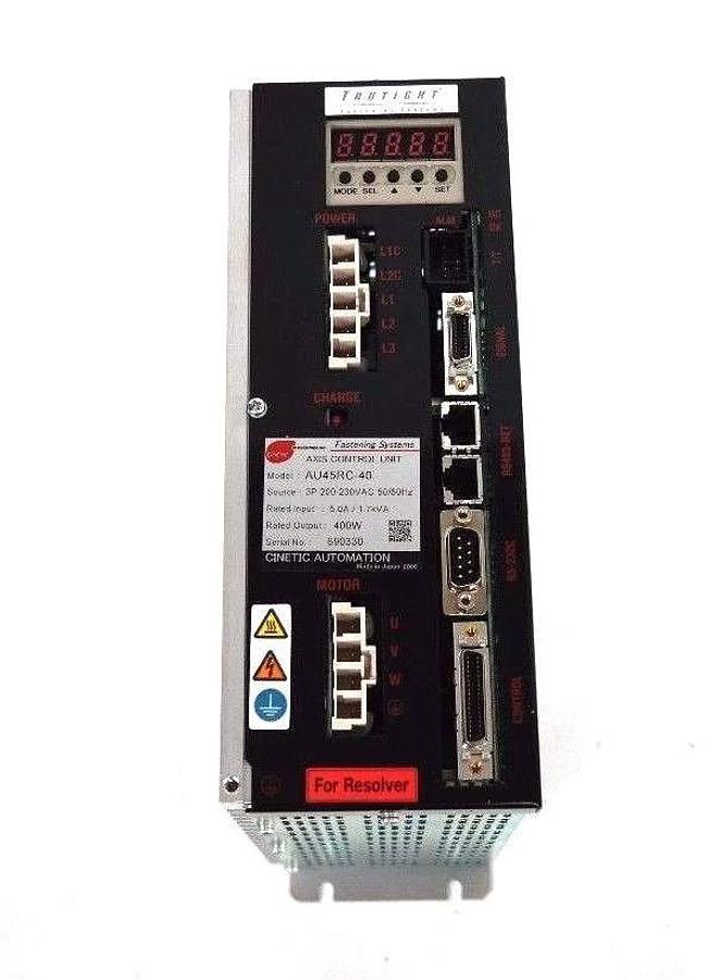 Refurbished REPAIRED CINETIC AUTOMATION AU45RC-40 AXIS CONTROL UNIT A70E3-HX-4200, AU45RC40
