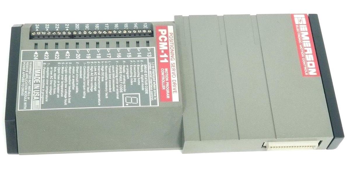 Used EMERSON PCM-11 MOTION PROGRAM CONTROLLER 960158-02 (FOR PARTS)