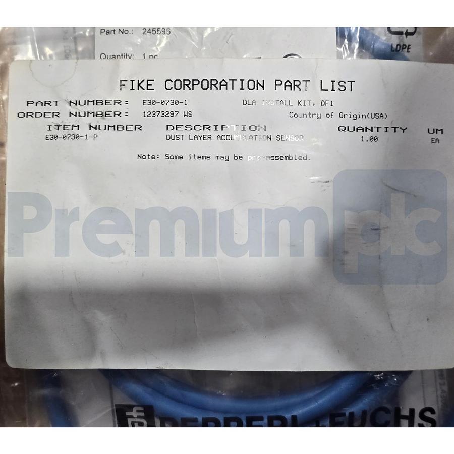 Used FIKE E30-056-0200-CS DFI DUAL-FLAP EXPLOSION ISOLATION VALVE DN200 8" DIN24154