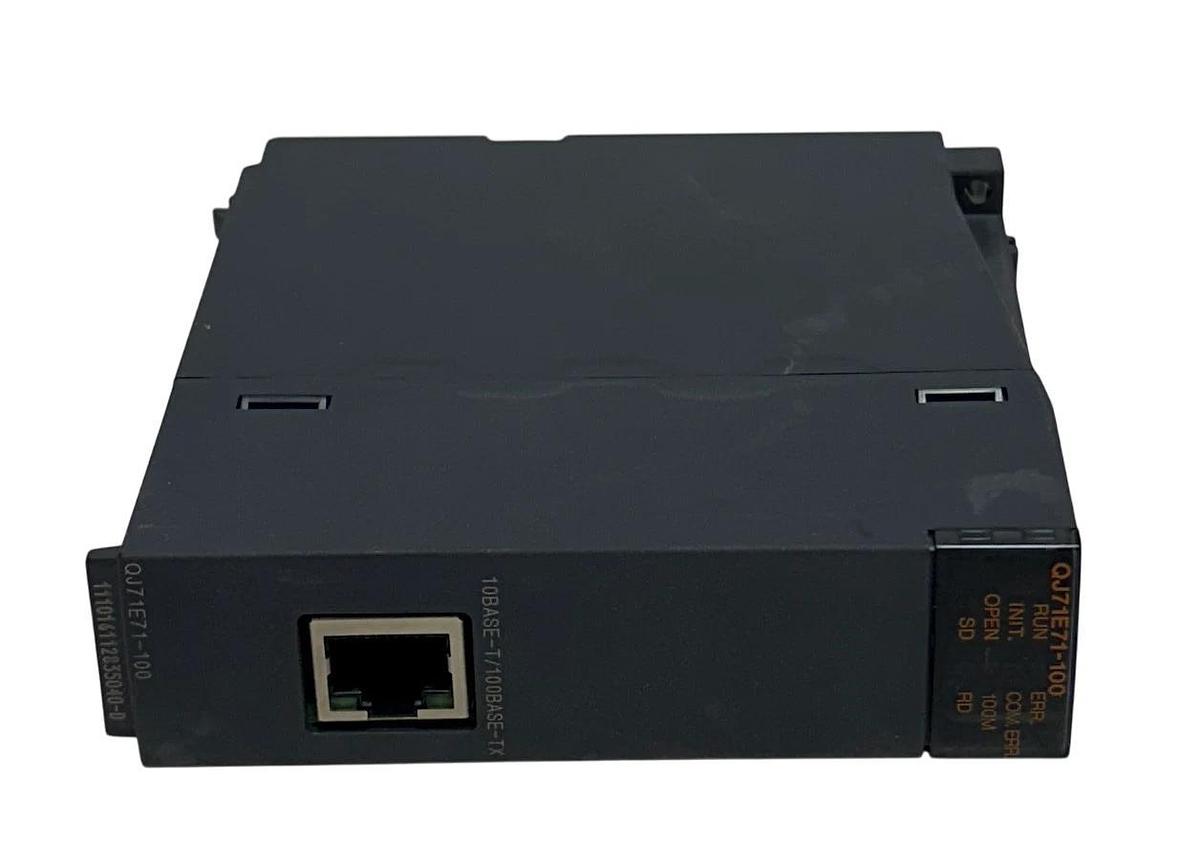 Used MITSUBISHI ELECTRIC QJ71E71-100 MELSEC-Q EtherNet I/F MODULE QJ71E71100 USNP