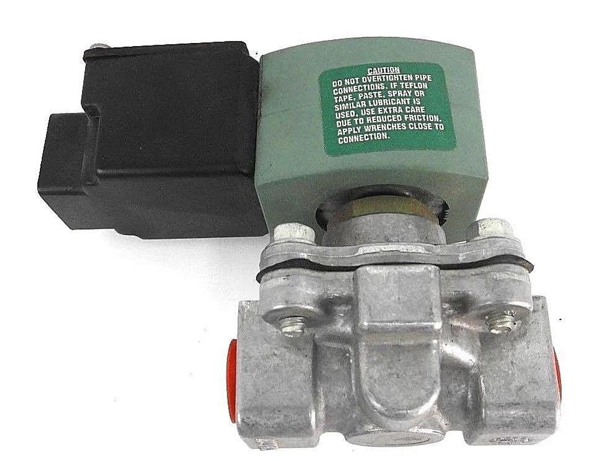 NEW ASCO JKF8215G10 SOLENOID VALVE 120/60 - 110/50, 3/8 PIPE, 10.1 WATTS, 50PSI