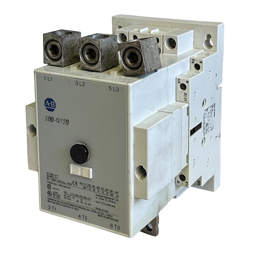 Used ALLEN BRADLEY 100-D110 /A NON-REVERSING CONTACTOR 100-D 100D110 *