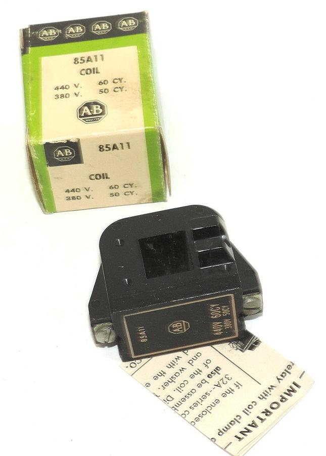 Used NIB ALLEN BRADLEY 85A11 COIL 380/440VAC 50/60HZ