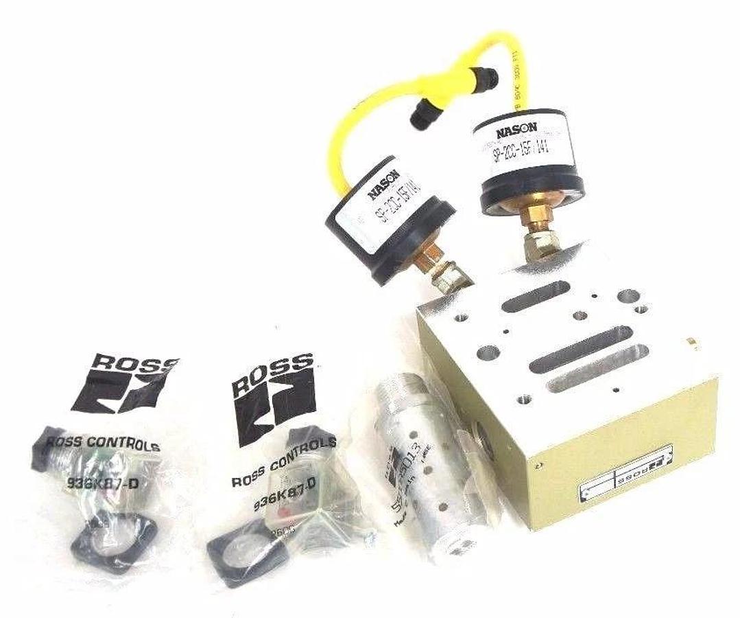 Used NIB ROSS 2002F77 KIT, NASON SP-2CC-15F/141, W/ 1657691, 5500A5013, 936K87-D
