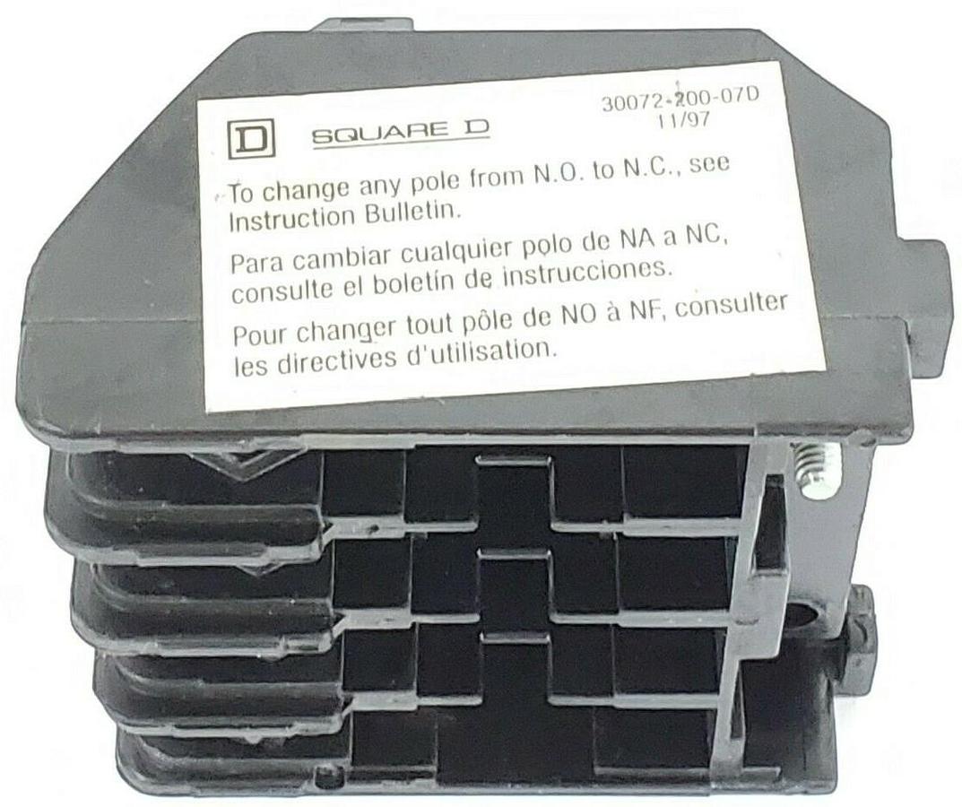 Used SQUARE D 8903-LO30 SER. C LIGHTING CONTACTOR ASSEMBLY 8903LO30