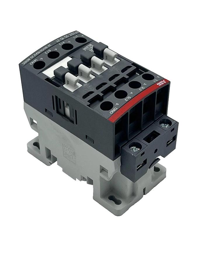 ABB AF09Z-30-10-21 Contactor 3Pole 9A 24-60VAC/DC Coil 1NO Aux NSNP