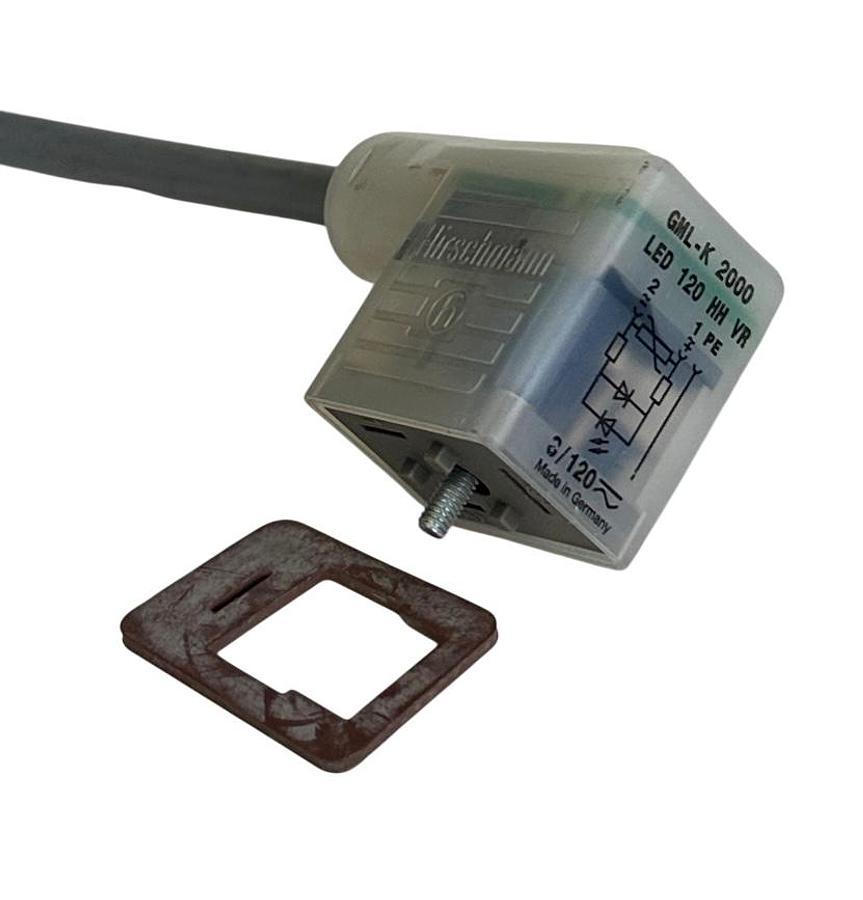 Used HIRSCHMANN GML-K 2000 LED 120 HH VR / GML-K CABLE CONNECTOR 24VDC NSNP