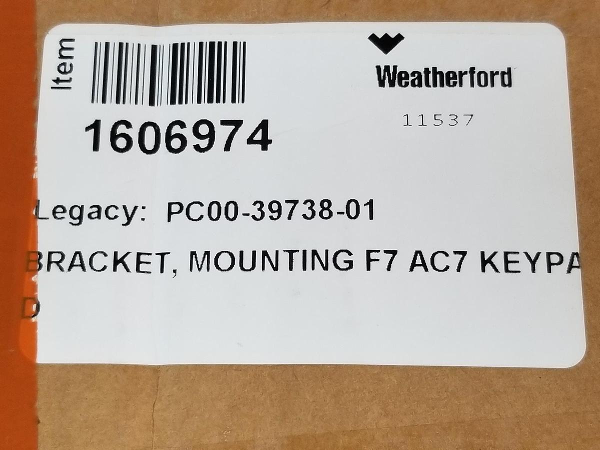 Used LOT OF 32 NEW WEATHERFORD PC00-39738-91 F7 AC7 KEYPAD MOUNTING BRACKETS 1606974