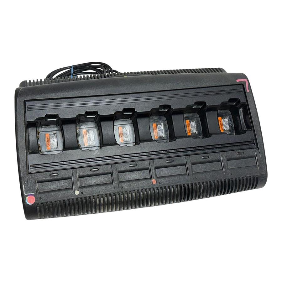 Used Motorola IMPRES WPLN4197A 6-Bay Multi-Unit Adaptive Radio Battery Gang Charger