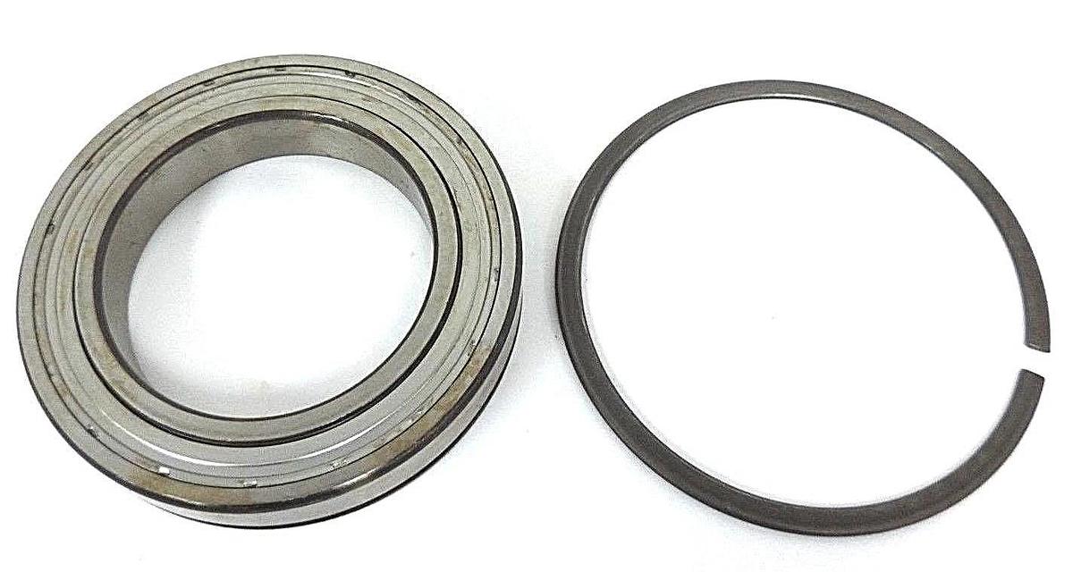 Used NIB CONSOLIDATED BEARINGS 6017-ZZ NR DEEP GROOVE BALL BEARING 6017ZZNR