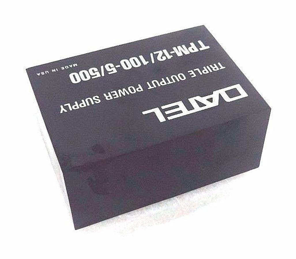 Used NEW DATEL TPM-12/100-5/500 TRIPLE OUTPUT POWER SUPPLY TPM121005500