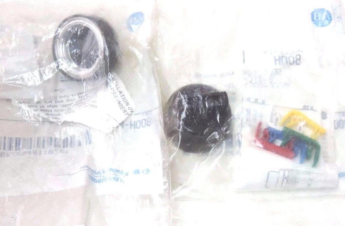Used LOT OF 2 NEW ALLEN BRADLEY 800H-NP5 SELECTOR SWITCH KNOB ASSEMBLIES 800HNP5