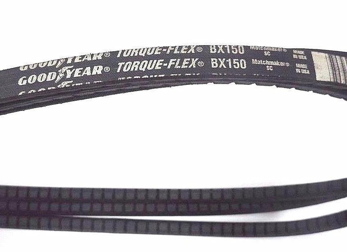 Used LOT OF 2 NEW GOODYEAR BX150 TORQUE-FLEX BELTS