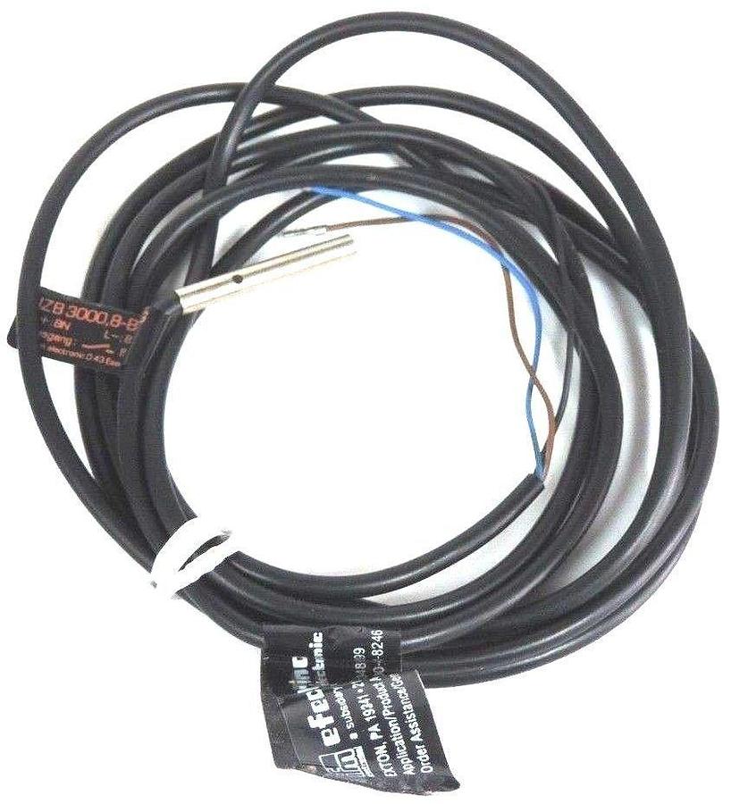 Used IFM EFECTOR IZB3000.8-BPOG INDUCTIVE PROXIMITY SWITCH 10-36VDC 0.8MM 200mA