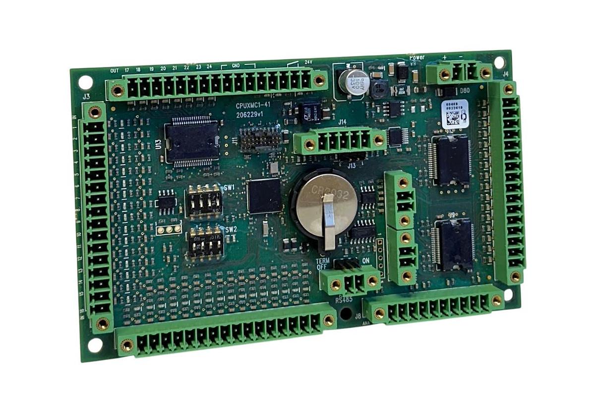 Used CODESYS CPUXMC1-41 / 206229v1 CONTROL BOARD ANALOG I/O RS485 USNP
