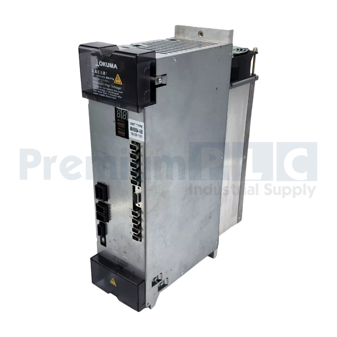 Used OKUMA MIV0505A-1-B5 / 1006-2336 DUAL AXIS AC SERVO DRIVE 1006-2336-1116015 NSNP