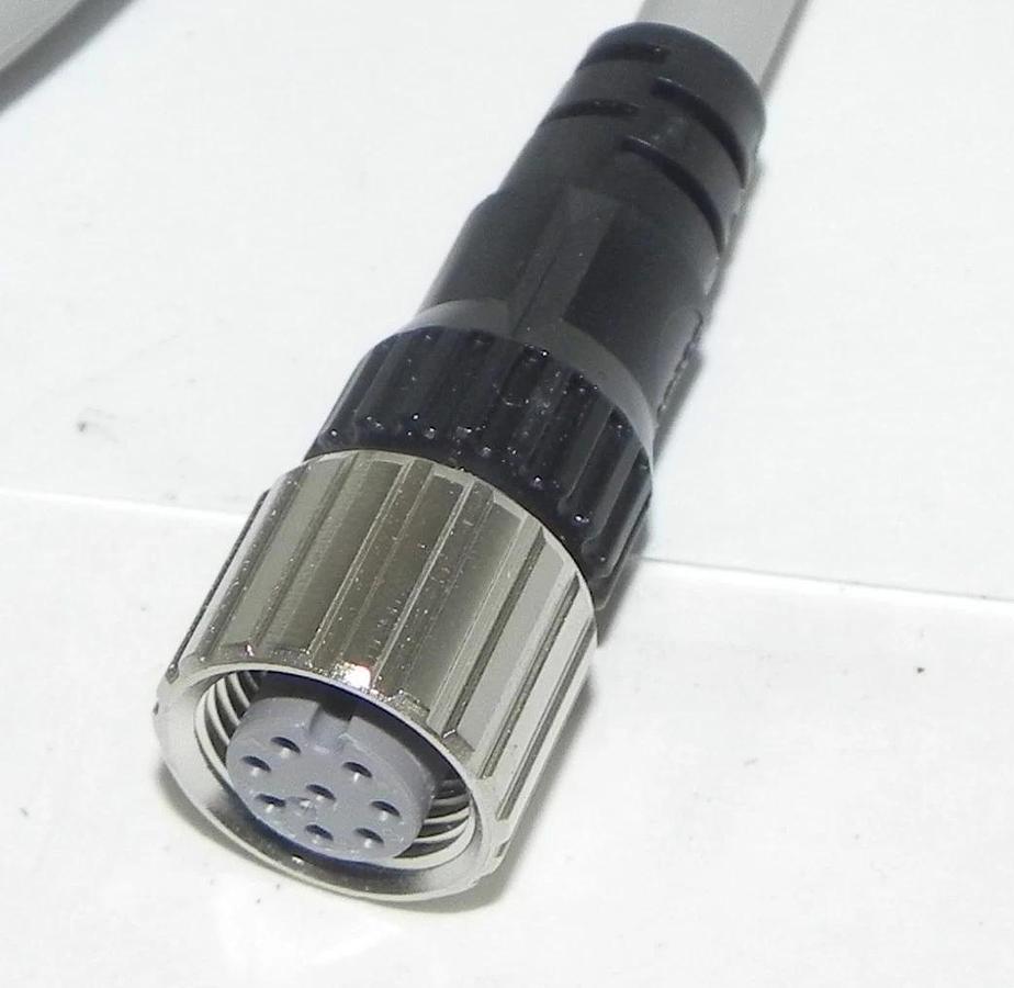 Used SUNX SF1-CCJ3 EXTENSION CABLE SET FOR SUNX SF1 SENSORS FEMALE SENSOR ONLY