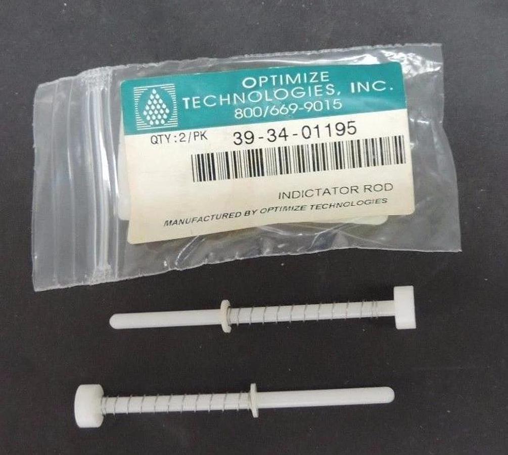 Used NEW OPTIMIZE TECHNOLOGIES 39-34-01195 INDICATOR ROD 2/PK, 393401195