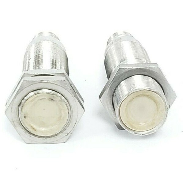 Used LOT OF 2 EFECTOR IFM IGT002 INDUCTIVE PROXIMITY SENSORS, 20-140VAC/DC, 5MM