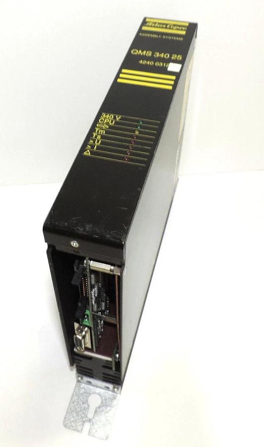 Used ATLAS COPCO 4240031281-0004 SERVO CONTROLLER QMS 340 25 340VDC 25A, QMS34025