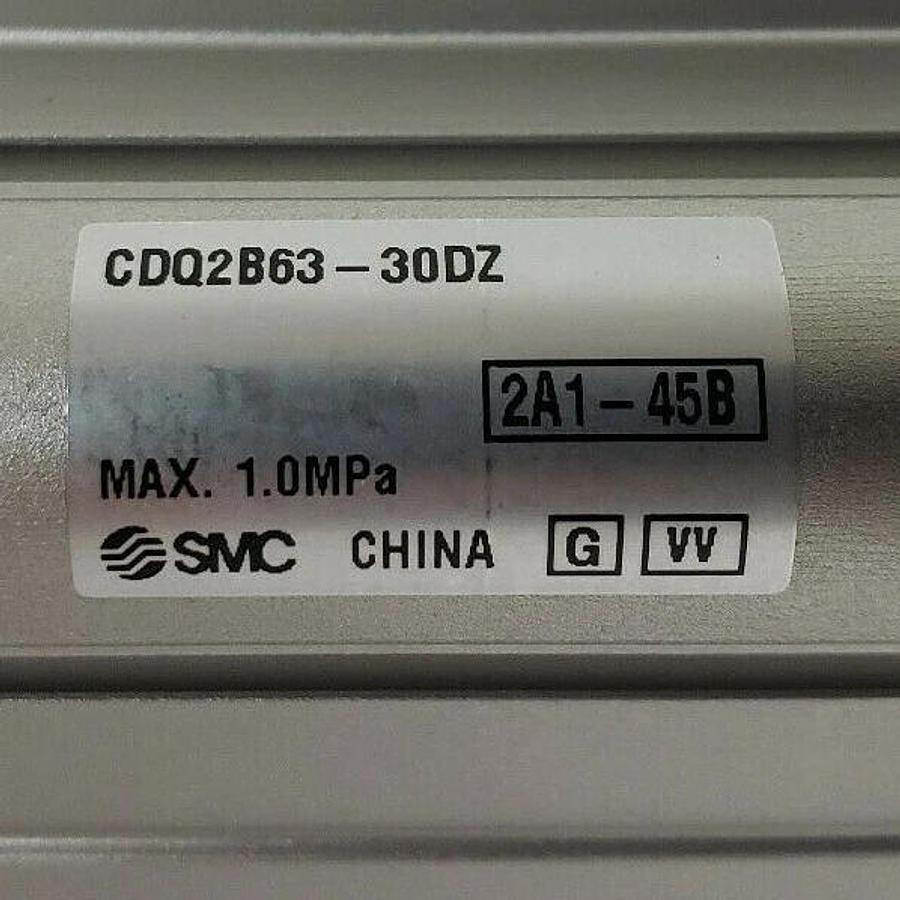 NEW SMC CDQ2B63-30DZ COMPACT AIR CYLINDER CDQ2B6330DZ, 2A1-45B, MAX. 1.0MPa
