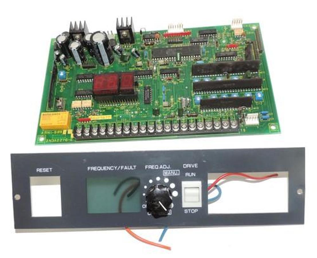 Used TOSHIBA ARNI-889 D 13 CONTROL BOARD 2N3A2276-E INCLUDES FACEPLATE. ARNI889