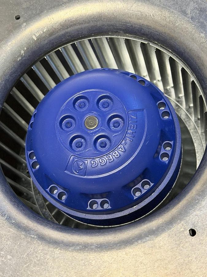 Used ZIEHL-ABEGG RG14S-2EP.WC.AR CENTRIFUGAL BLOWER FAN 230V 50/60HZ 0.17/0.23KW