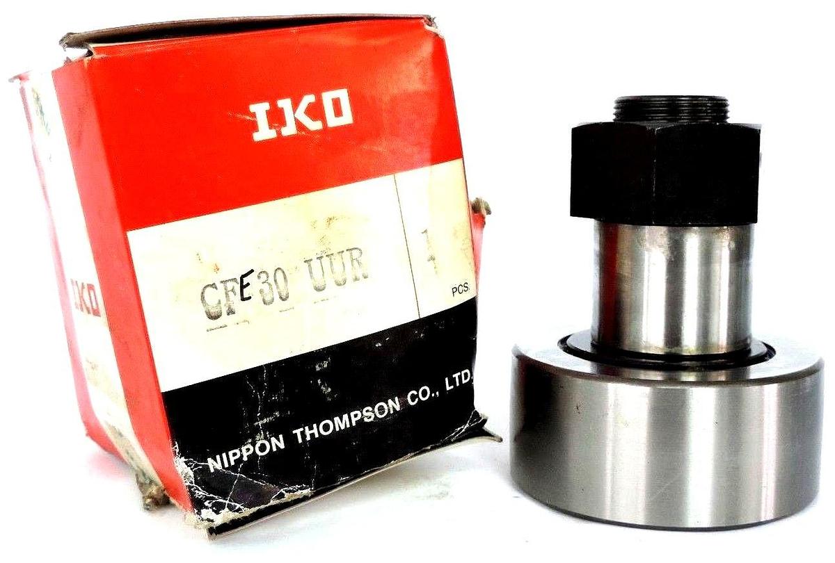 Used NEW IKO CF 30 UUR CAM FOLLOWER CF30UUR CFE30-UUR CFE30UUR