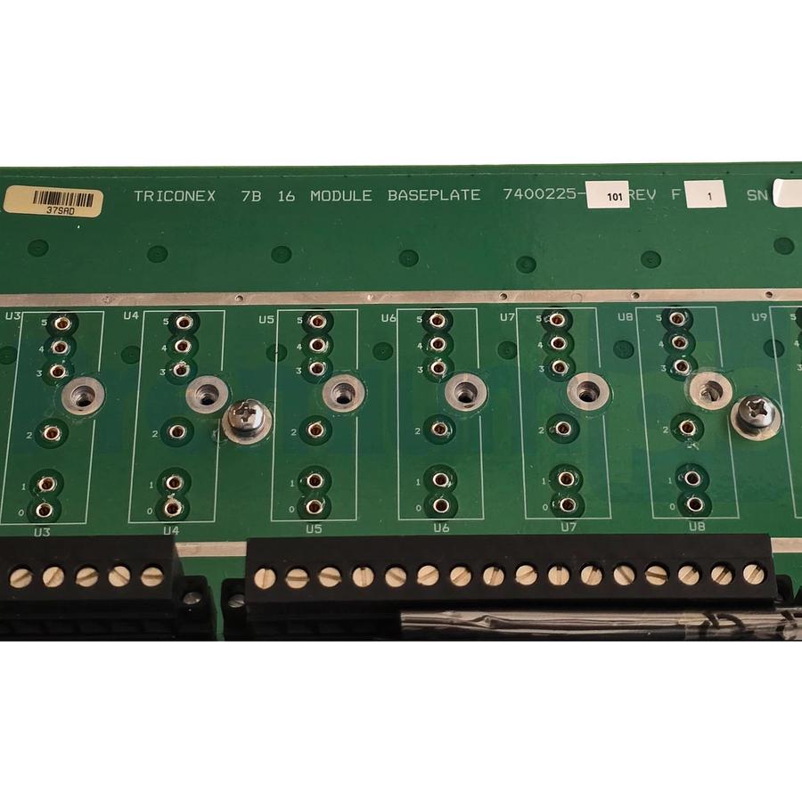 Triconex 9764-310 7B 16-Pt RTD/TC/AI Input Panel Tricon 7400225-101 3000712-200