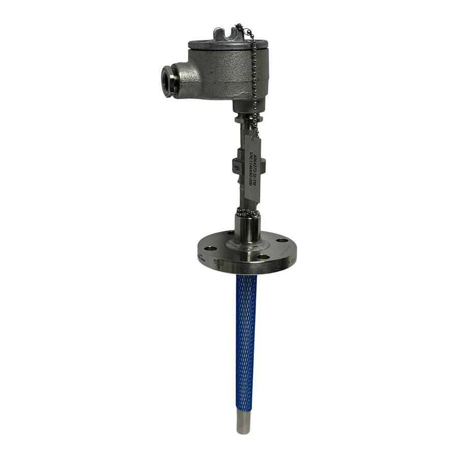 Used Daily Thermetrics A064272-SE-TW Thermowell Flanged Assy. 10" 316L Thermocouple