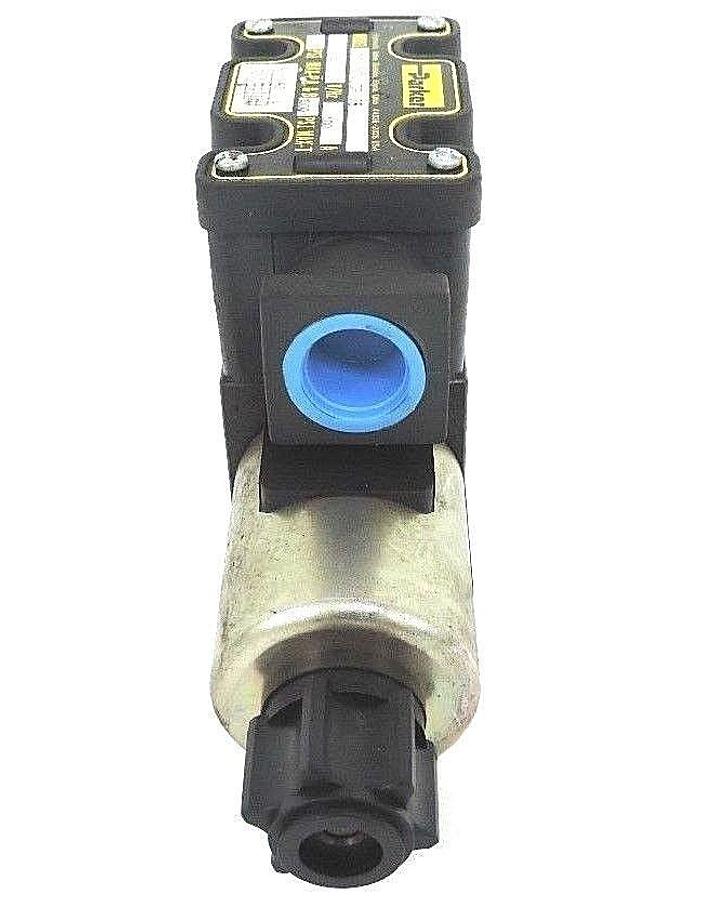 Used NEW PARKER D1VW1CVJCF-75 DIRECTIONAL VALVE D1VW1CVJCF, 24V, 1.00A, 5000PSI