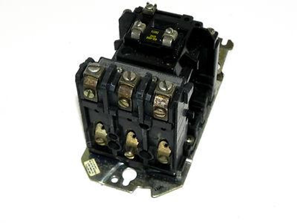 Used ALLEN BRADLEY 500F-BOB93  CONTACTOR 600V AC MAX 27 AMP MAX SIZE 1 STARTER SER. B