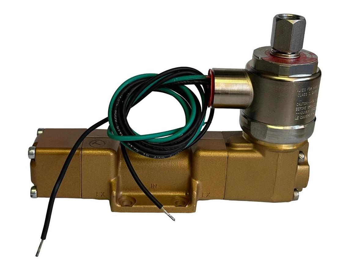 NEW VERSA VALVE VSG-4332-H-XX-A120 / VSG4332HXXA120 4-WAY VALVE 2-POSITION 120V