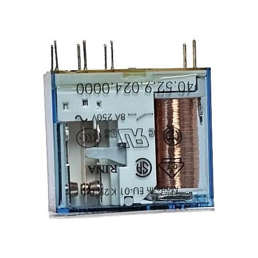 BOX OF 10 NEW FINDER 40.52.9.024.0000 MINIATURE P.C.B RELAYS 405290240000