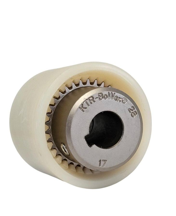 Used NEW KTR-BOWTEX 28 17 COUPLING WHITE PLASTIC KTRON 922640