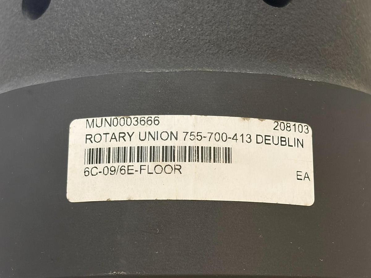 Used Deublin 755-700-413 Rotary Union Hoerbiger 55 Series Rotating Joint