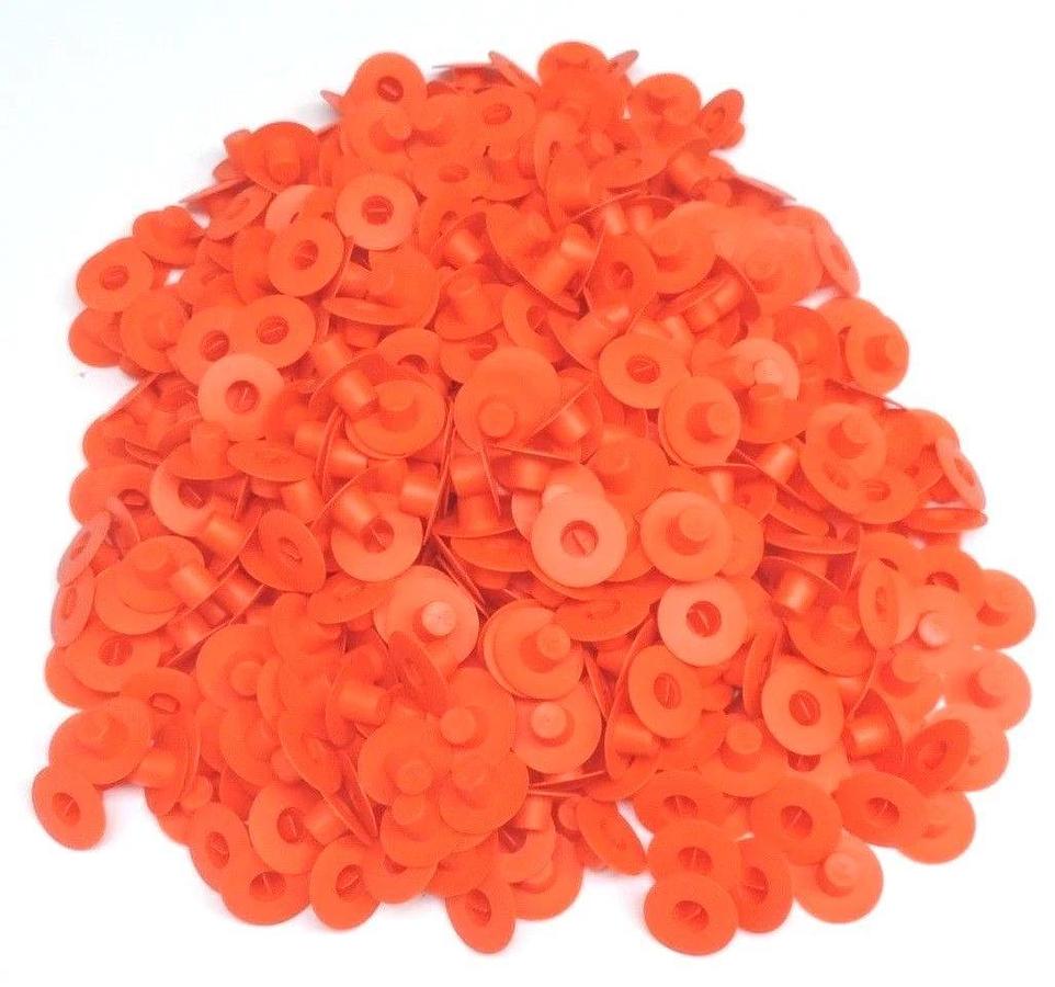 LOT OF 529 NEW RED-E-PAK Q6621AH1 ORANGE CAPLUGS